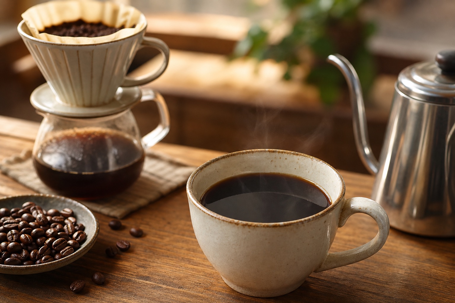 ハンドドリップコーヒーのイメージ